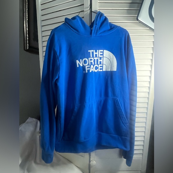 THE NORTH FACE Men's Vibrant Blue Hoodie - Picture 11 of 11